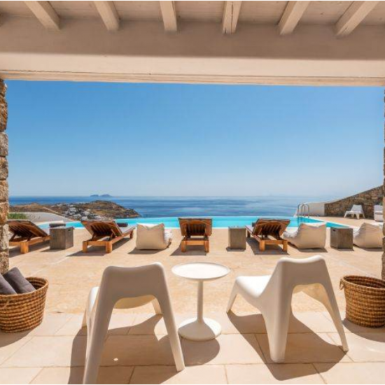 mykonos villas private pools