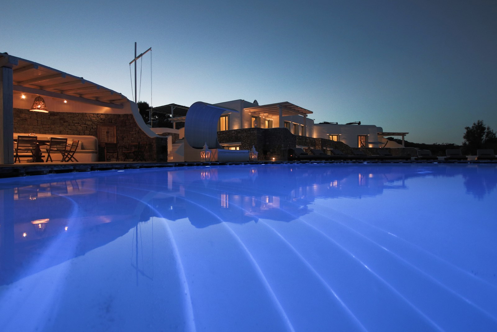 mykonos villas large groups