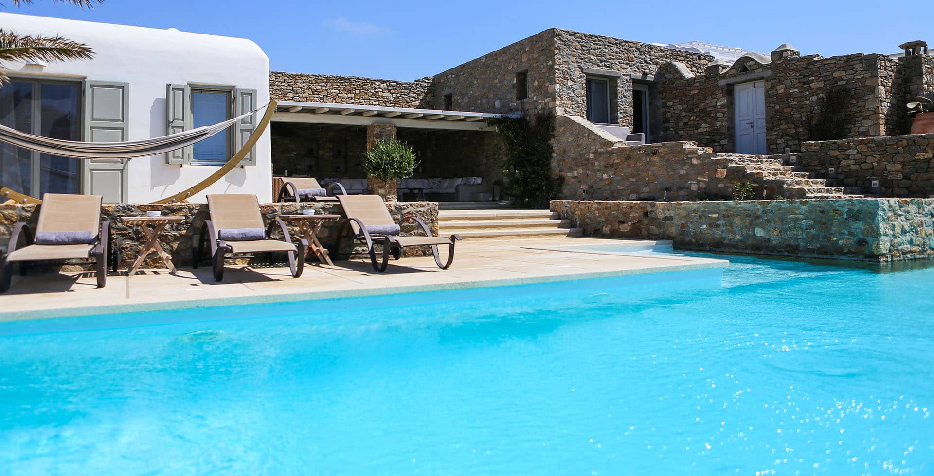 mykonos villas private pool