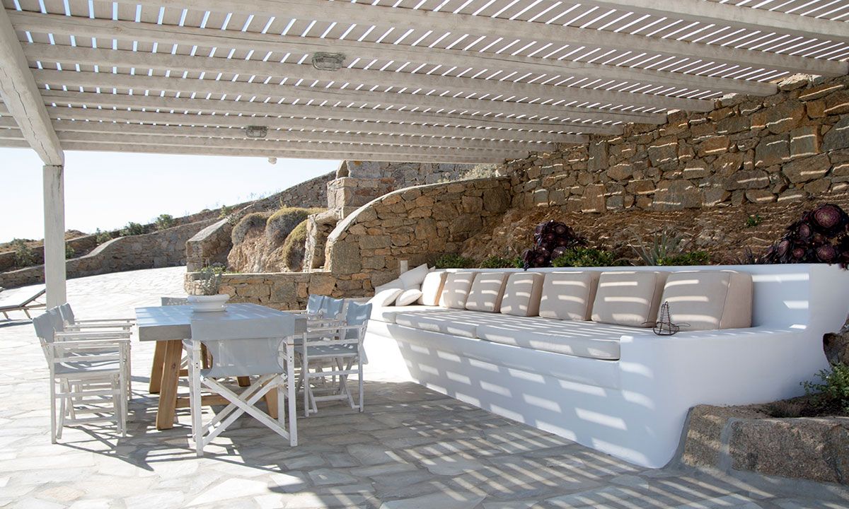 villa elise mykonos aghios sostis images