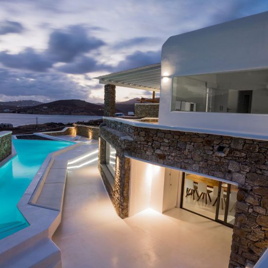 mykonos villas private pool