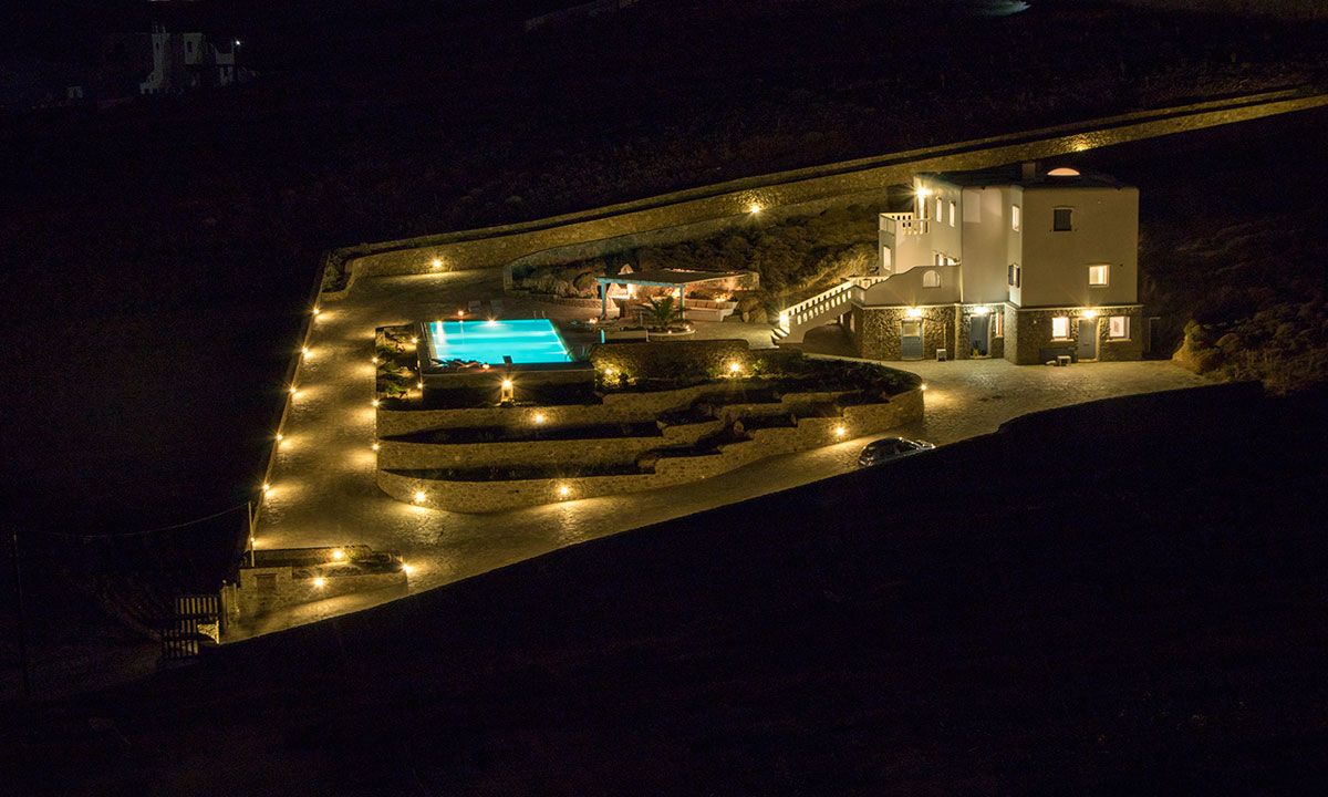 mykonos villas 6 bedroom private pool
