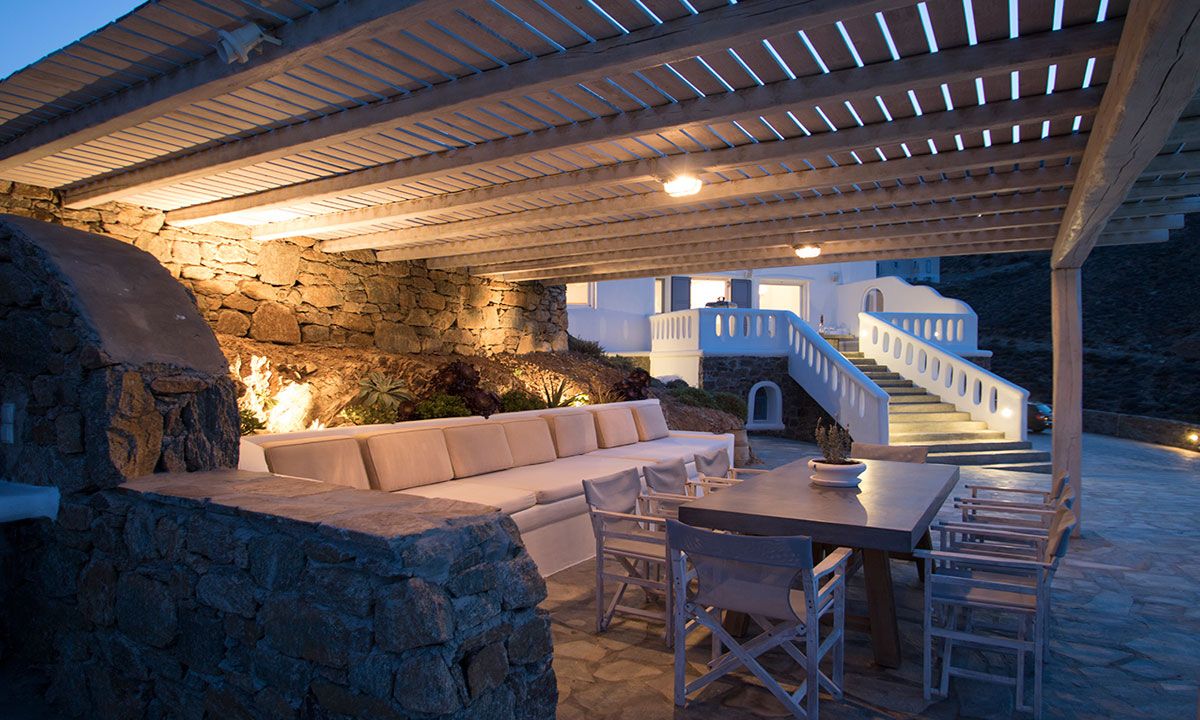 villa elise mykonos aghios sostis images