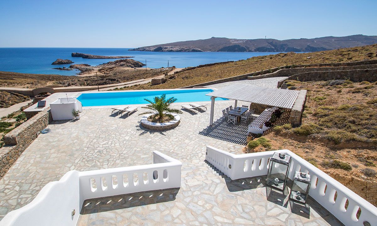 mykonos villas 6 bedroom private pool