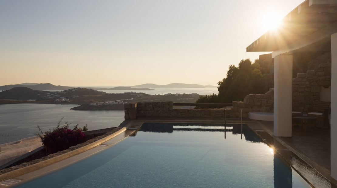 mykonos 2 bewdroom villas private pools