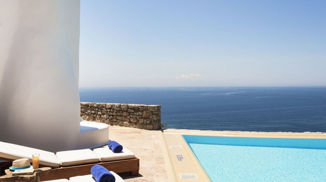 mykonos 2 bewdroom villas private pools