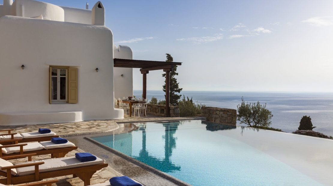 mykonos 2 bewdroom villas private pools