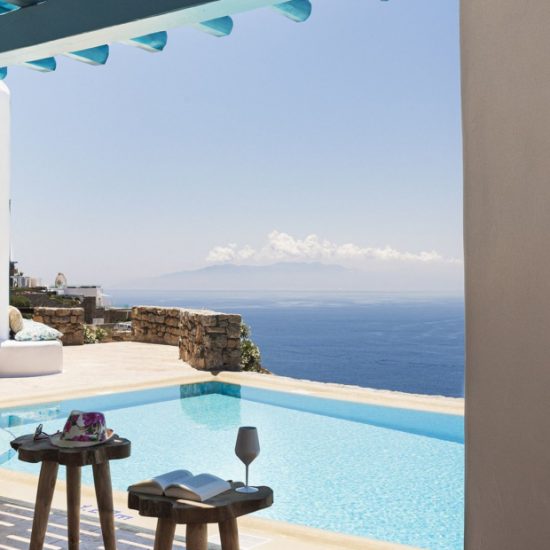 mykonos 2 bewdroom villas private pools