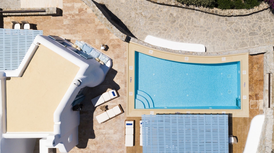 mykonos 2 bewdroom villas private pools