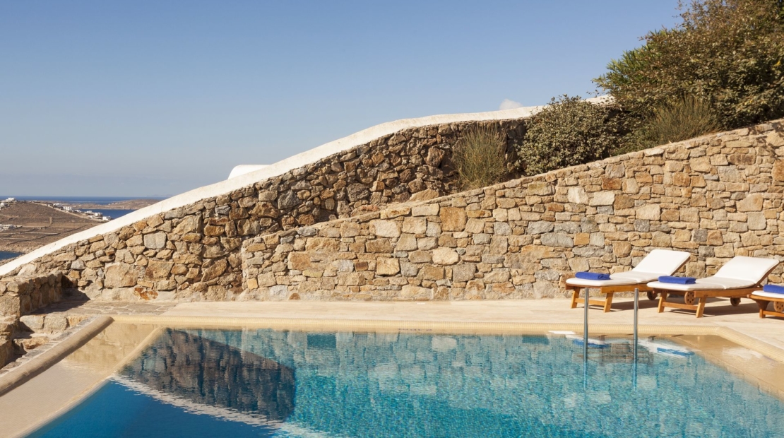 mykonos 3 bedroom villas private pool