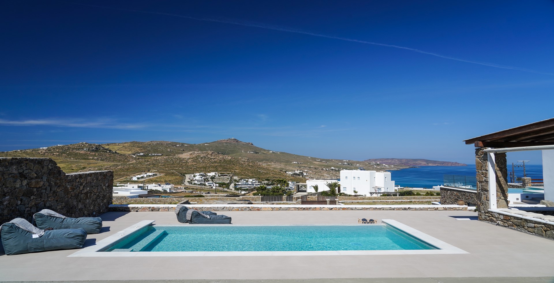 mykonos villas 1 bedroom private pool