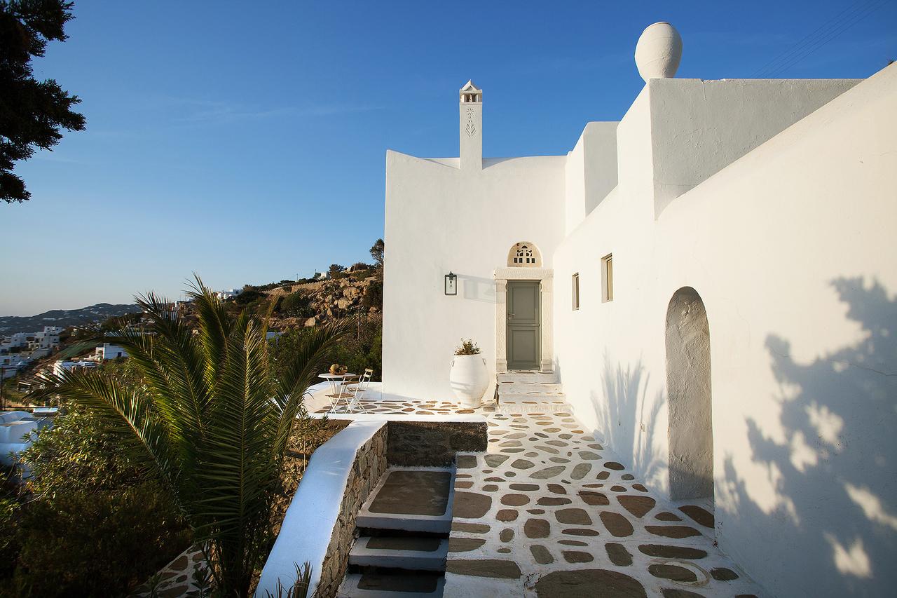 mykonos town villa private pool