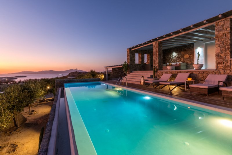 ornos beach villas