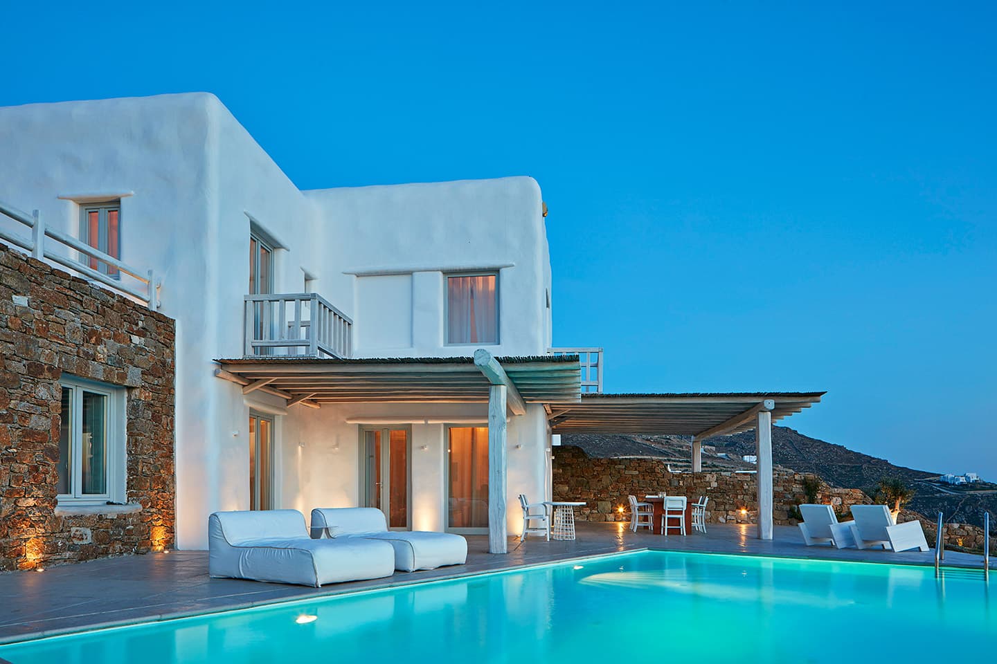 mykonos 4 bedroom villas