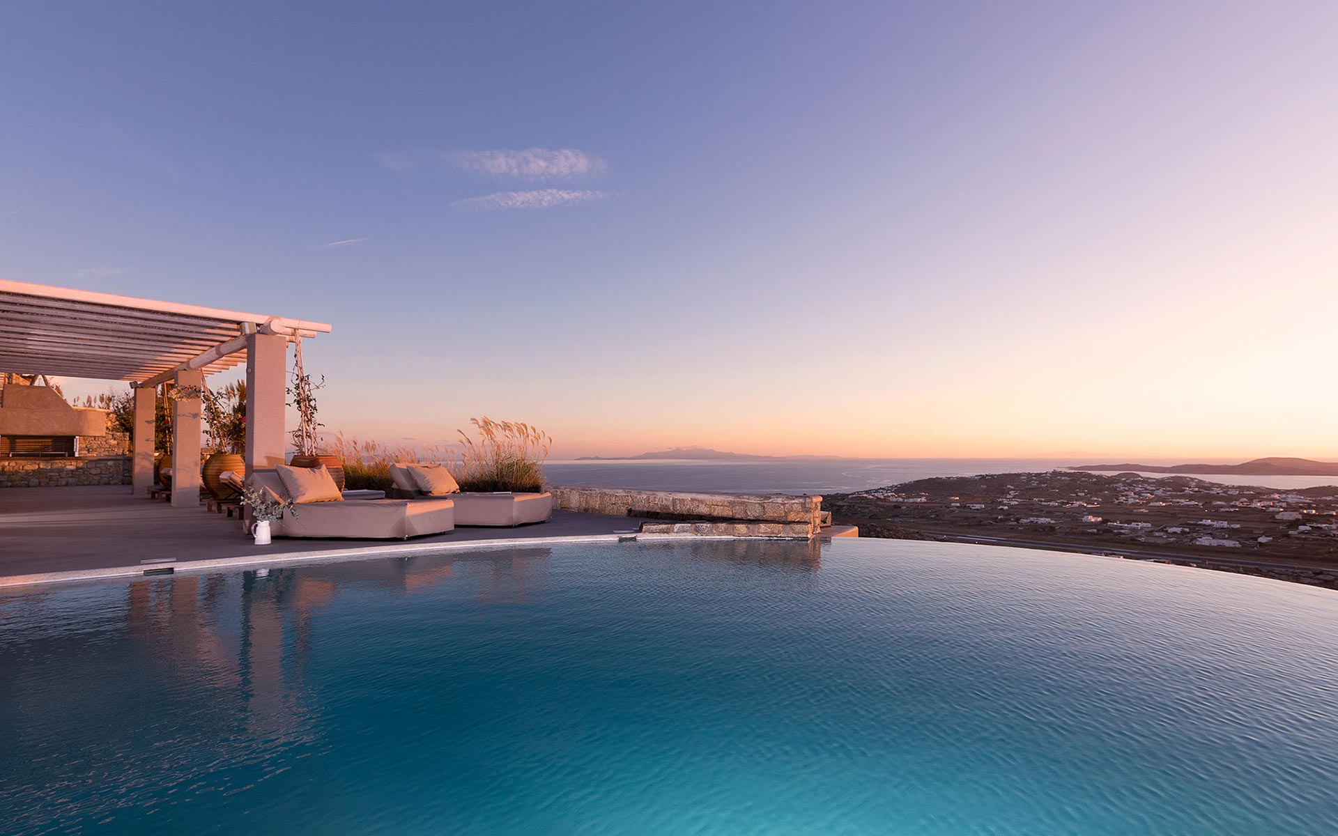 mykonos villas for large groups
