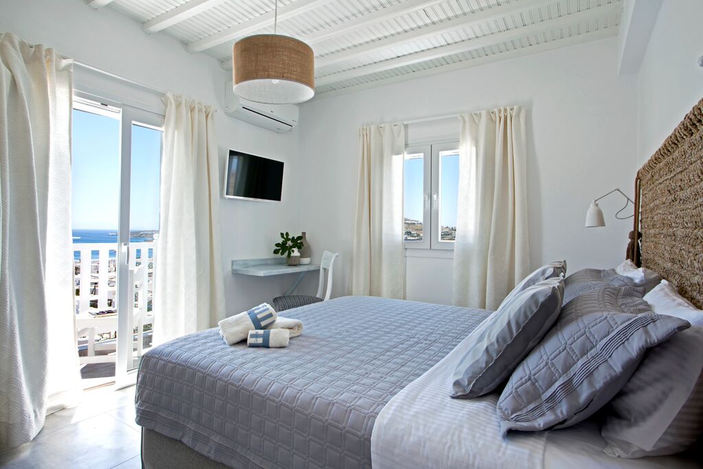 bedroom villa thallasi ornos bay