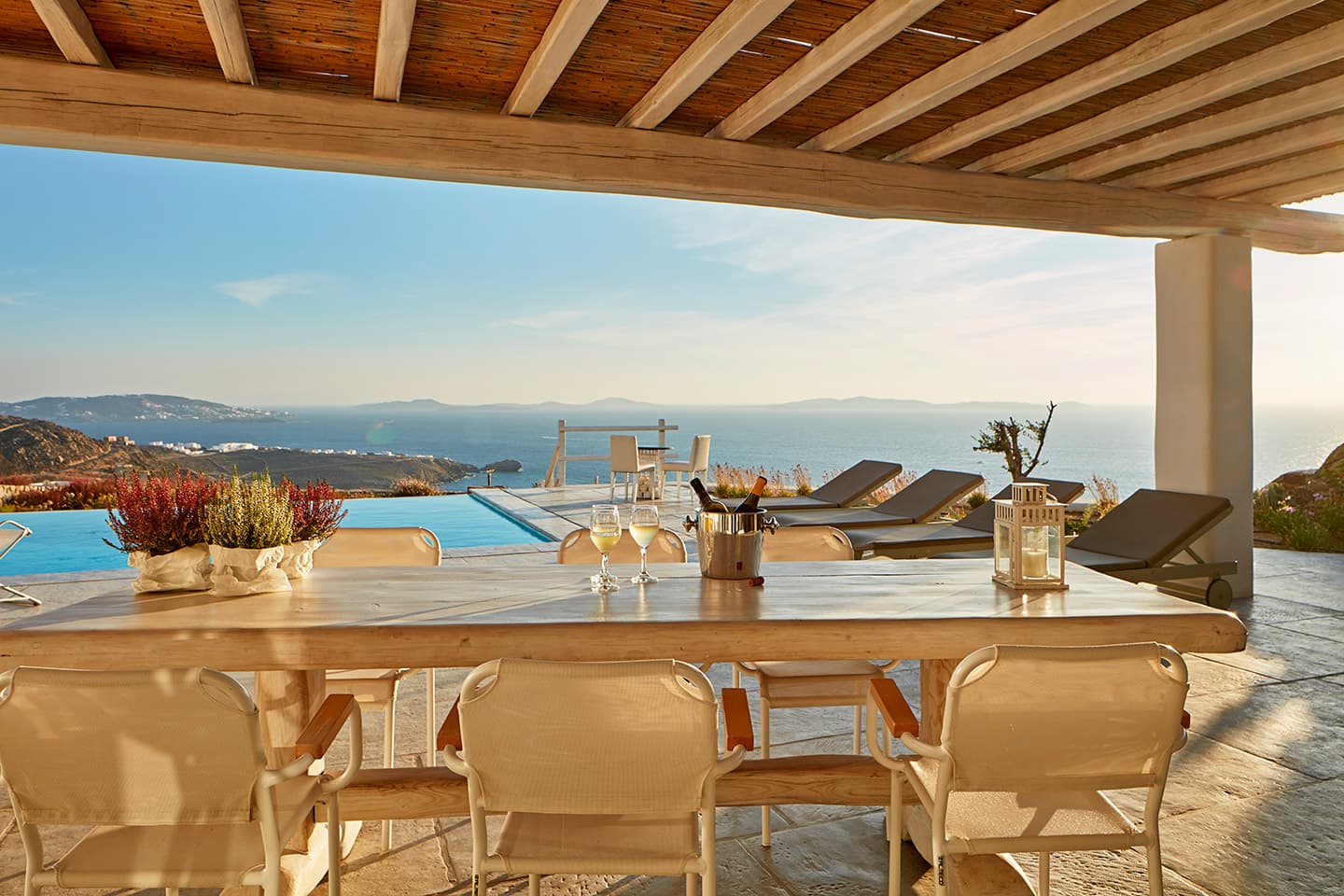 mykonos villas for large groups