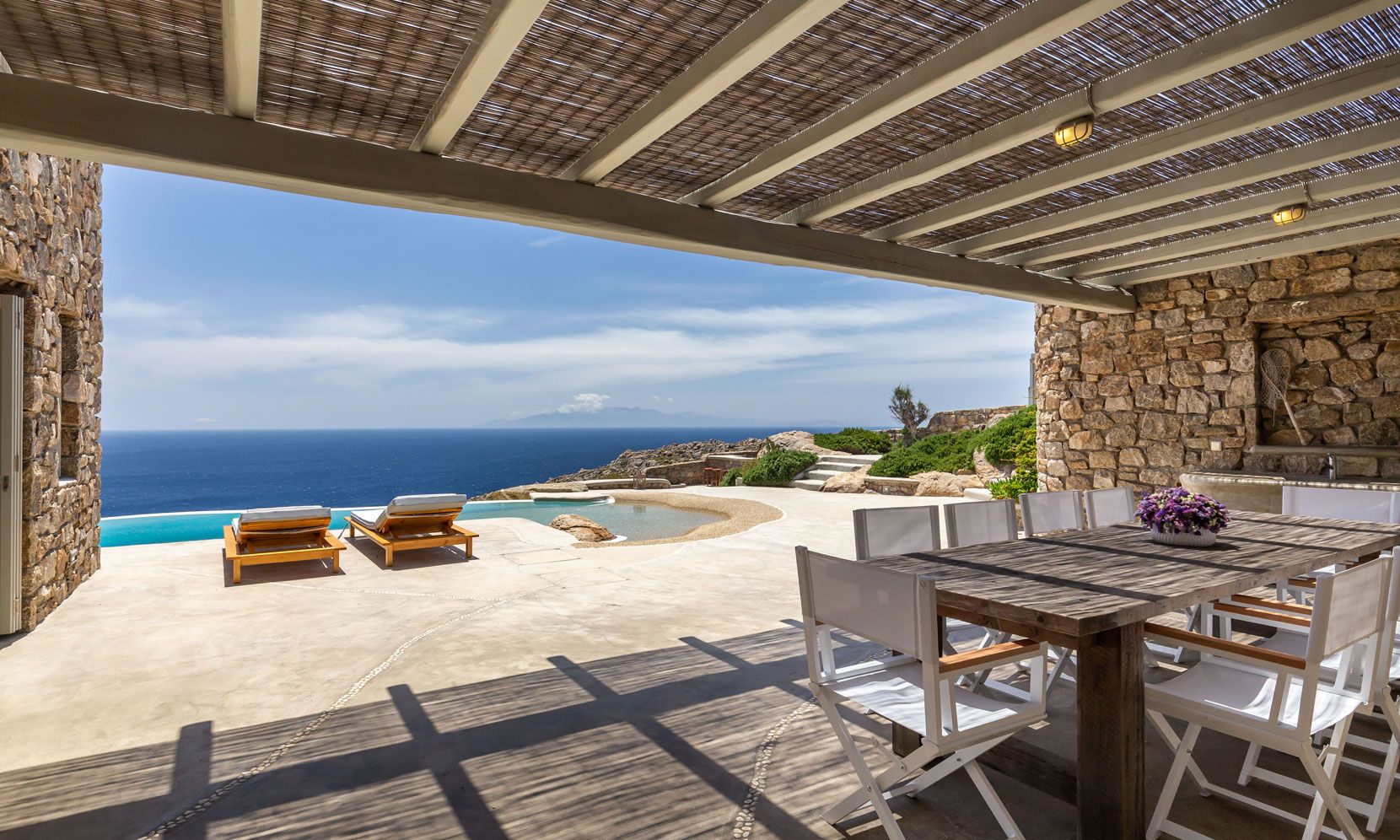 villa petra agrari mykonos