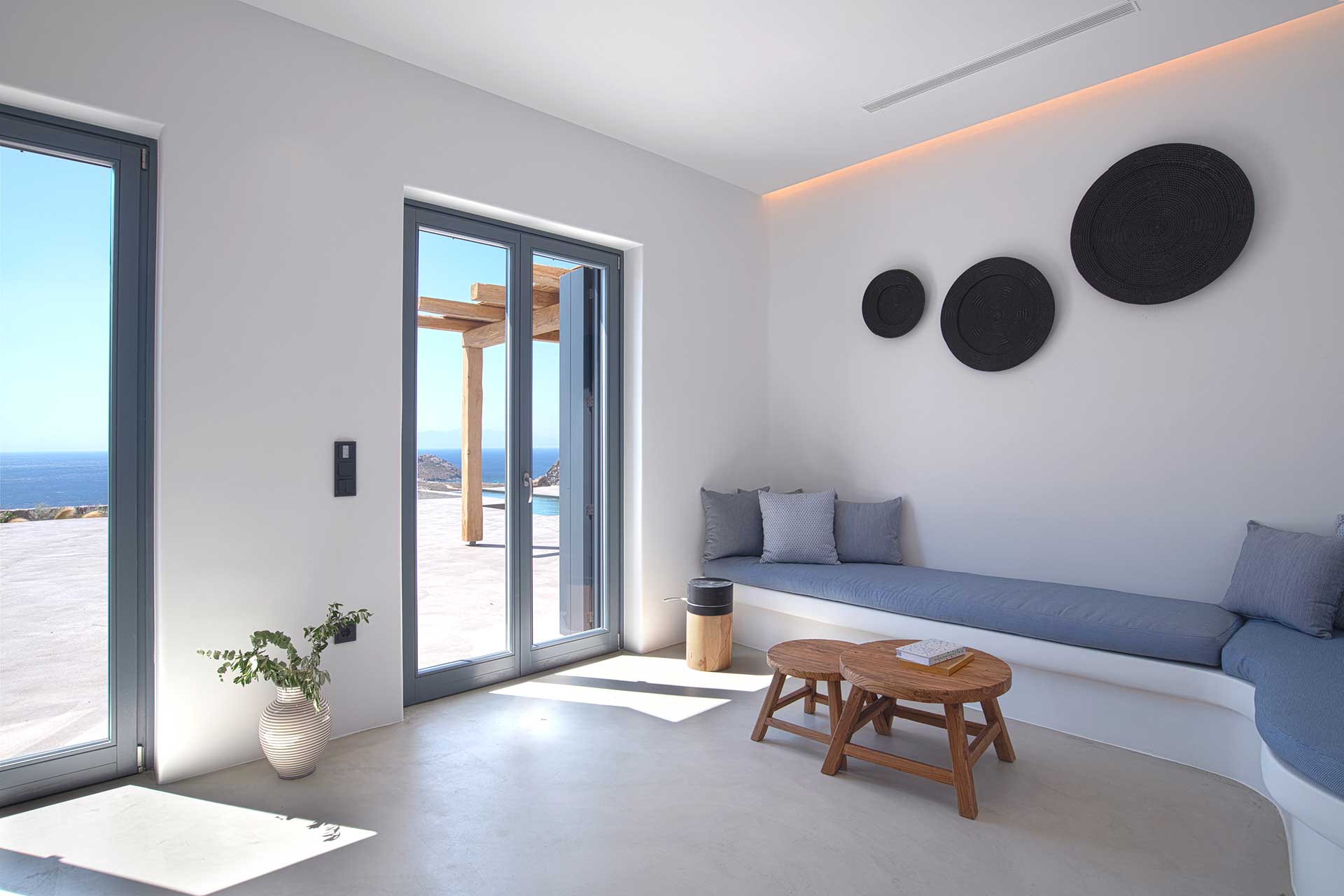 mykonos villas large groups