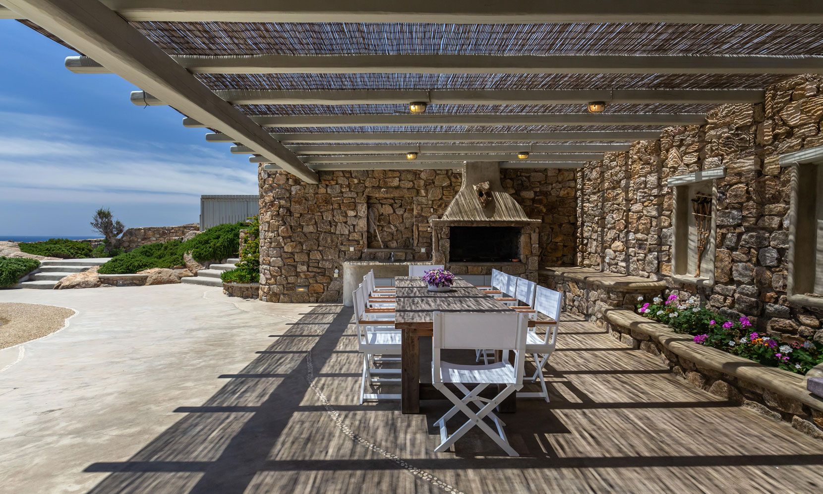 villa petra agrari mykonos