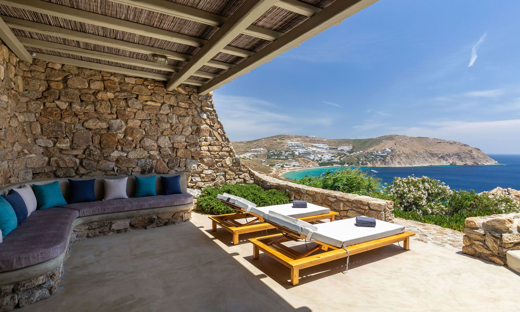 villa petra agrari mykonos