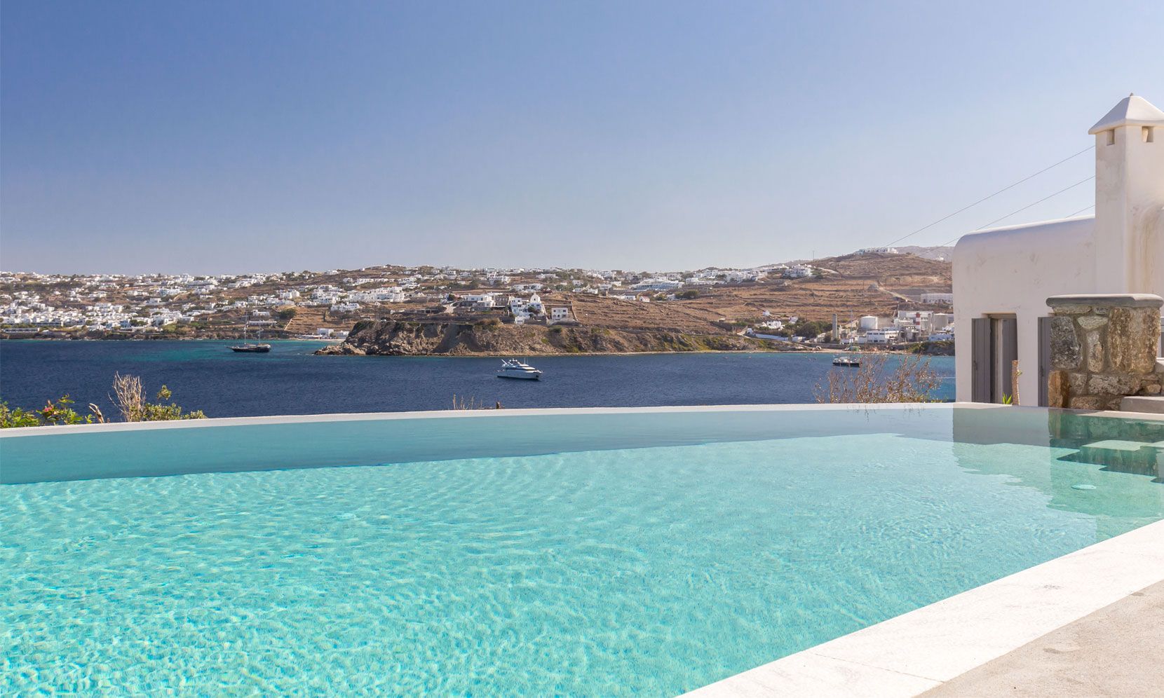 villa alissia mykonos pool