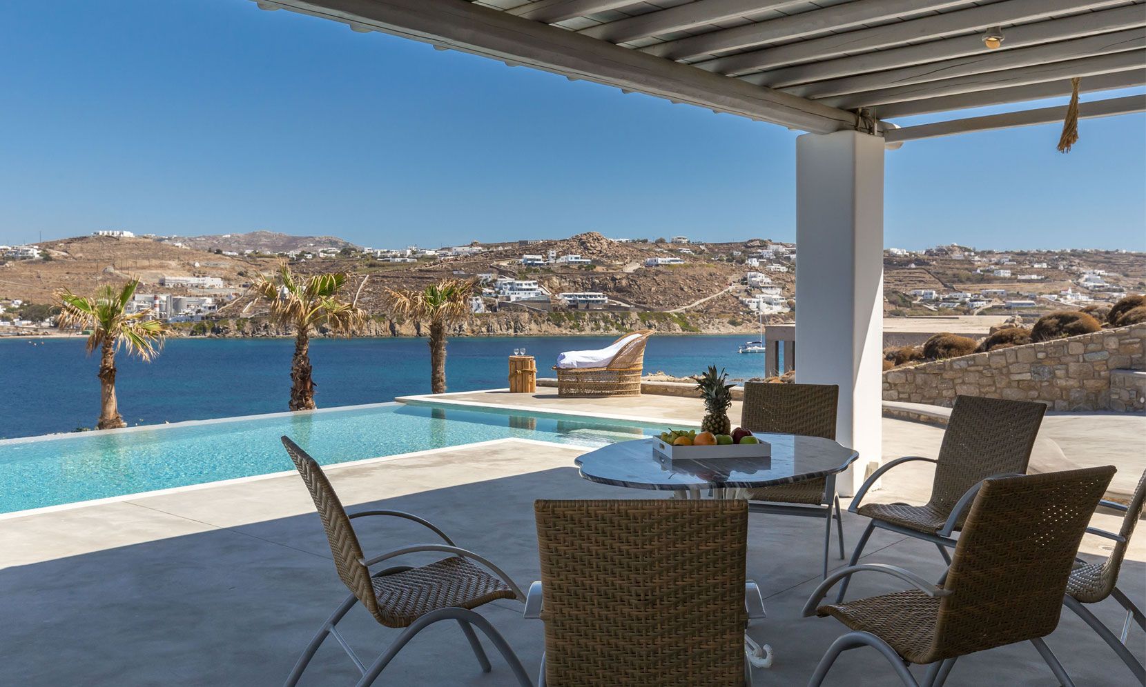 villa alissia mykonos pool