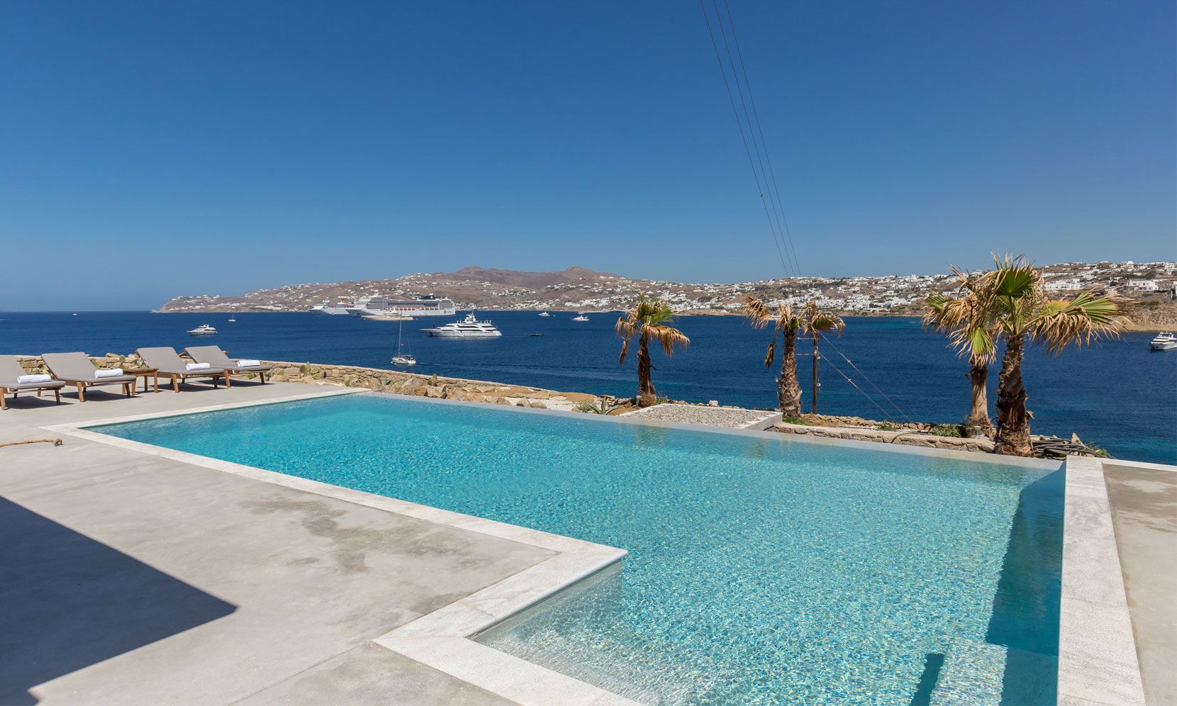 villa alissia mykonos pool