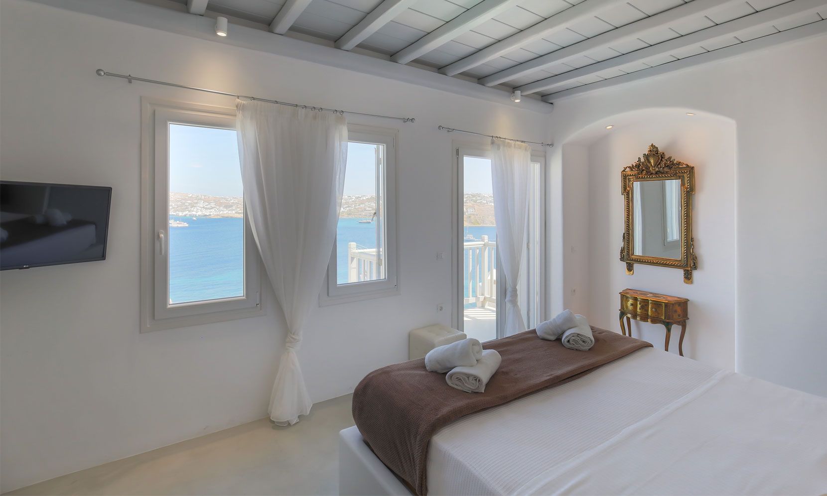 villa alissia mykonos rooms