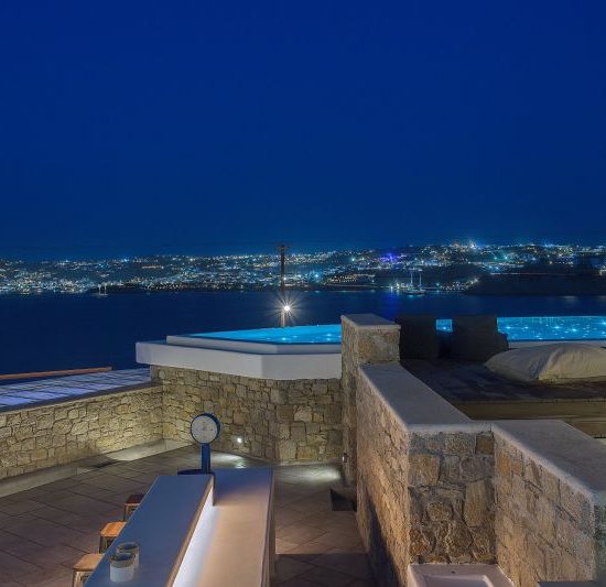 villa julio mykonos terrace