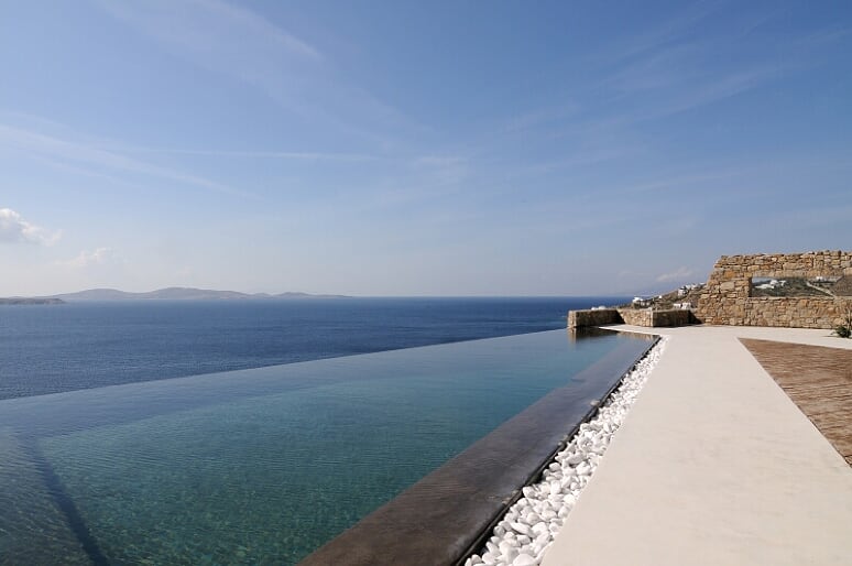 mykonos luxury villas private pool