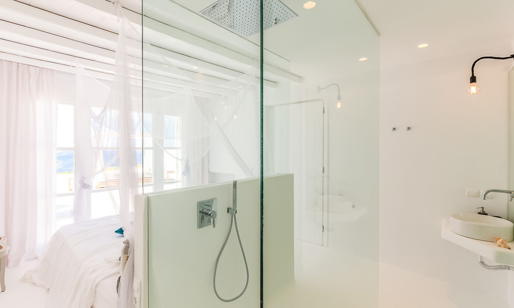 shower villa elia sea breeze