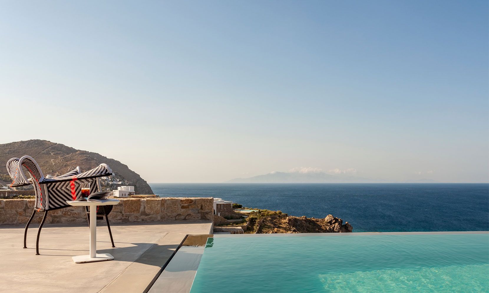 elia beach luxury villa pool