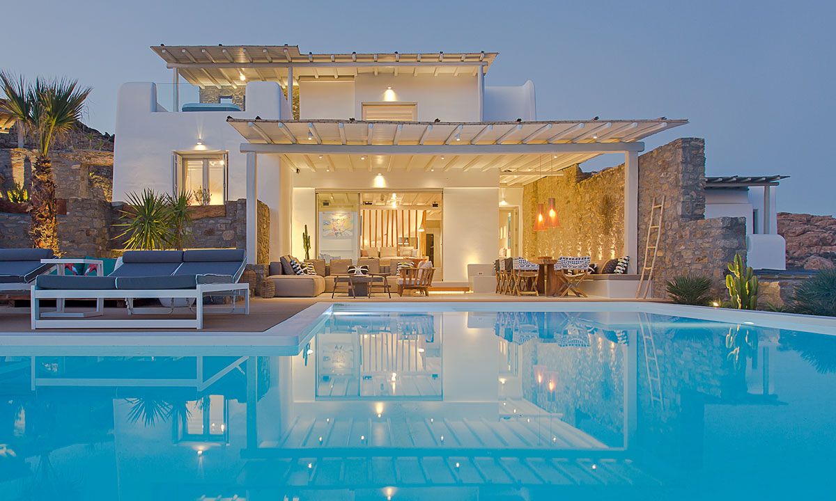 villa alina elia beach