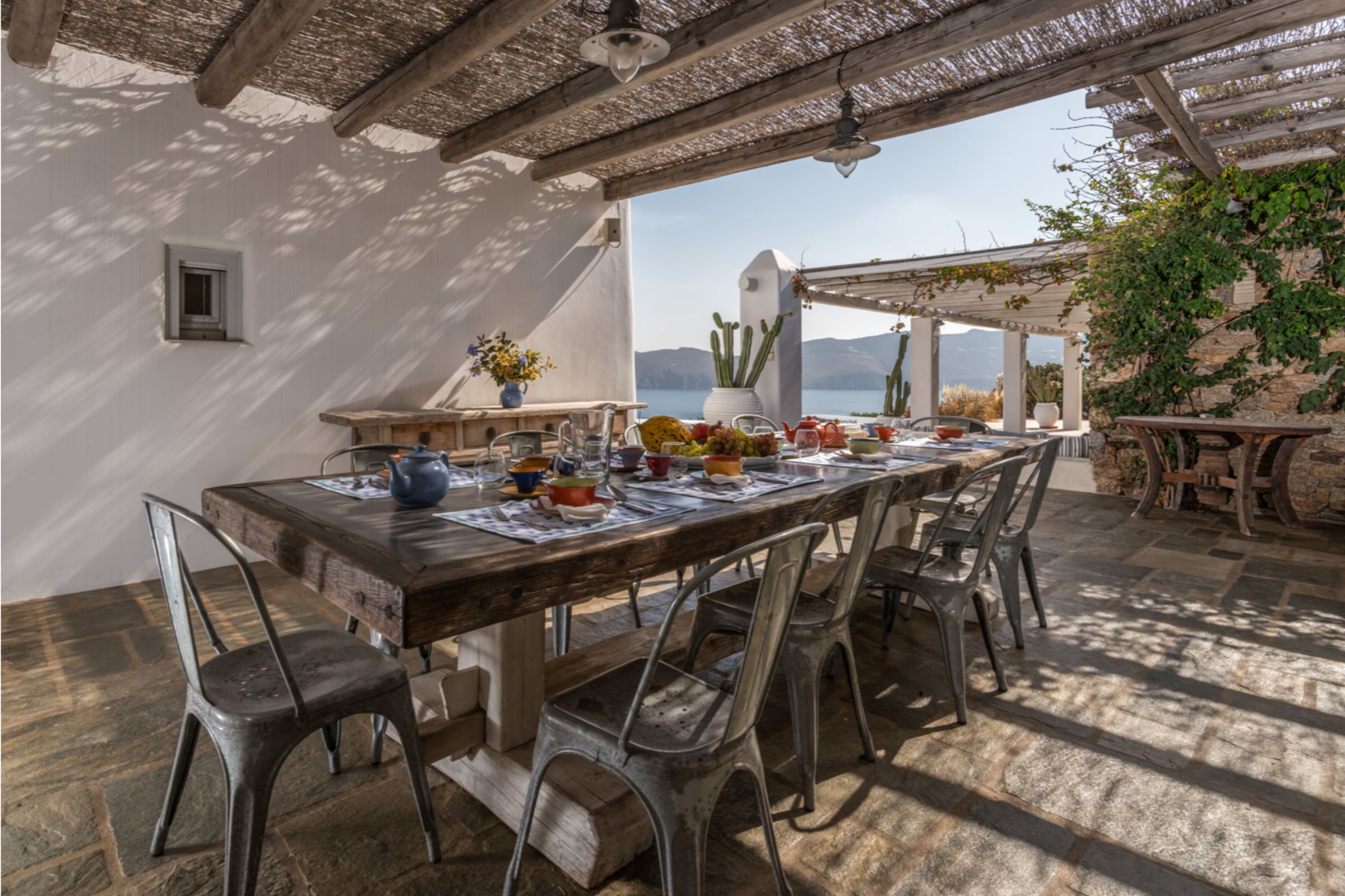 sea views villa alva panormos bay