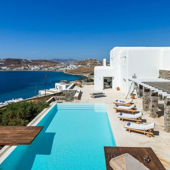 sea view mykonos villas