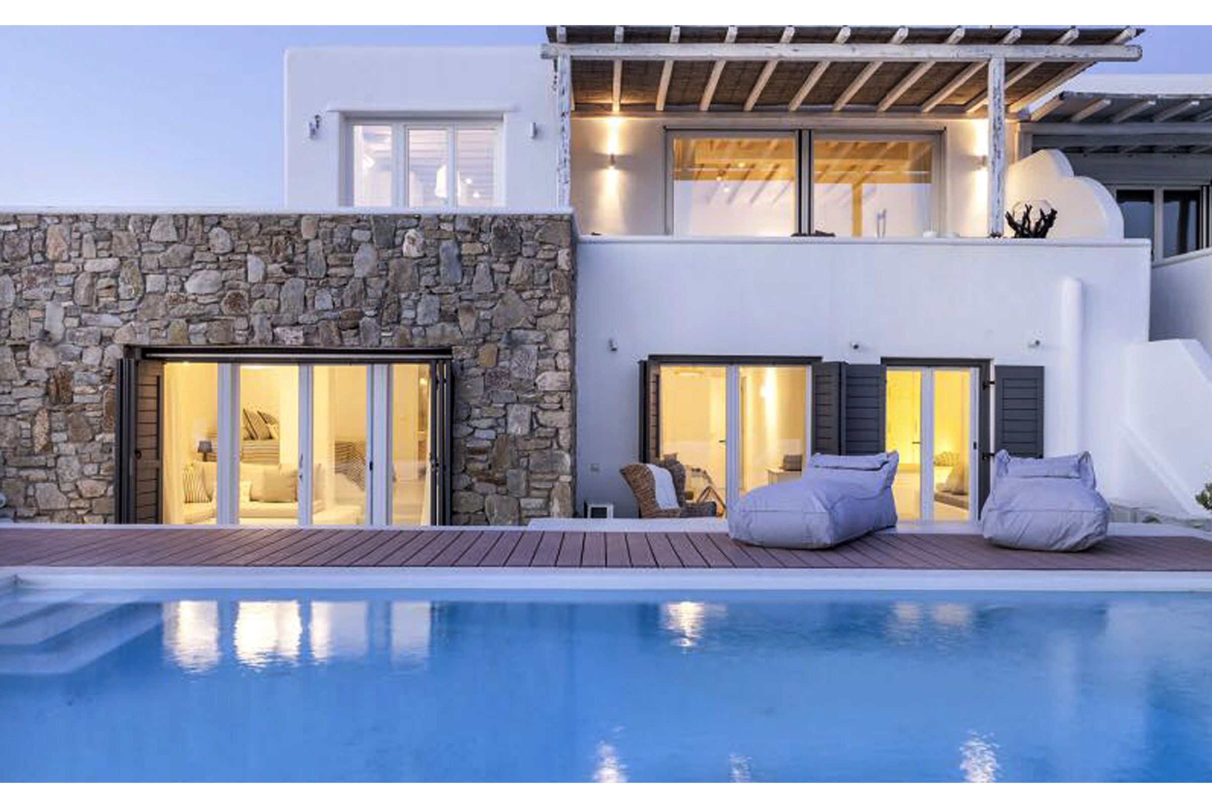 villa summer blue mykonos