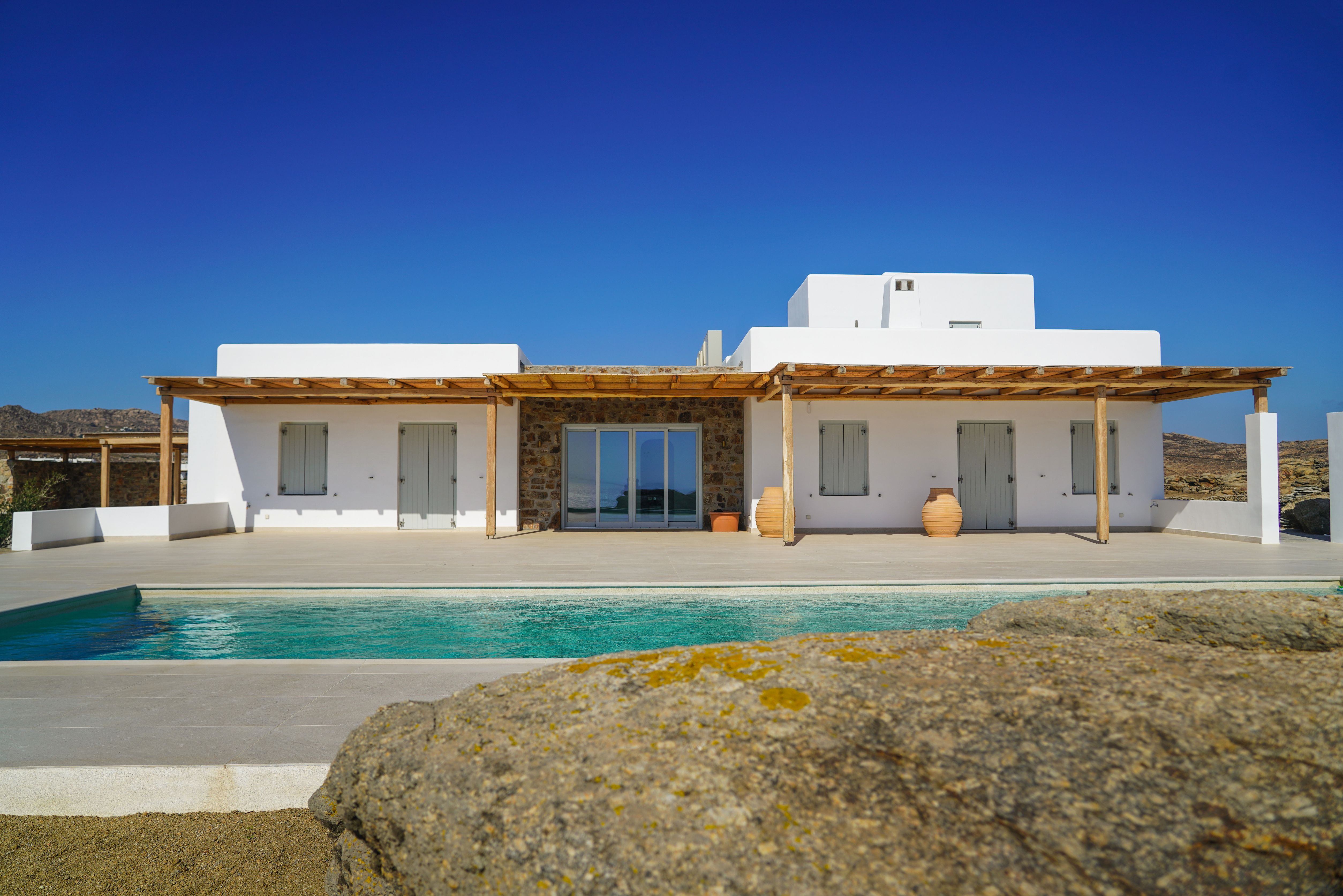 private pool villas mykonos