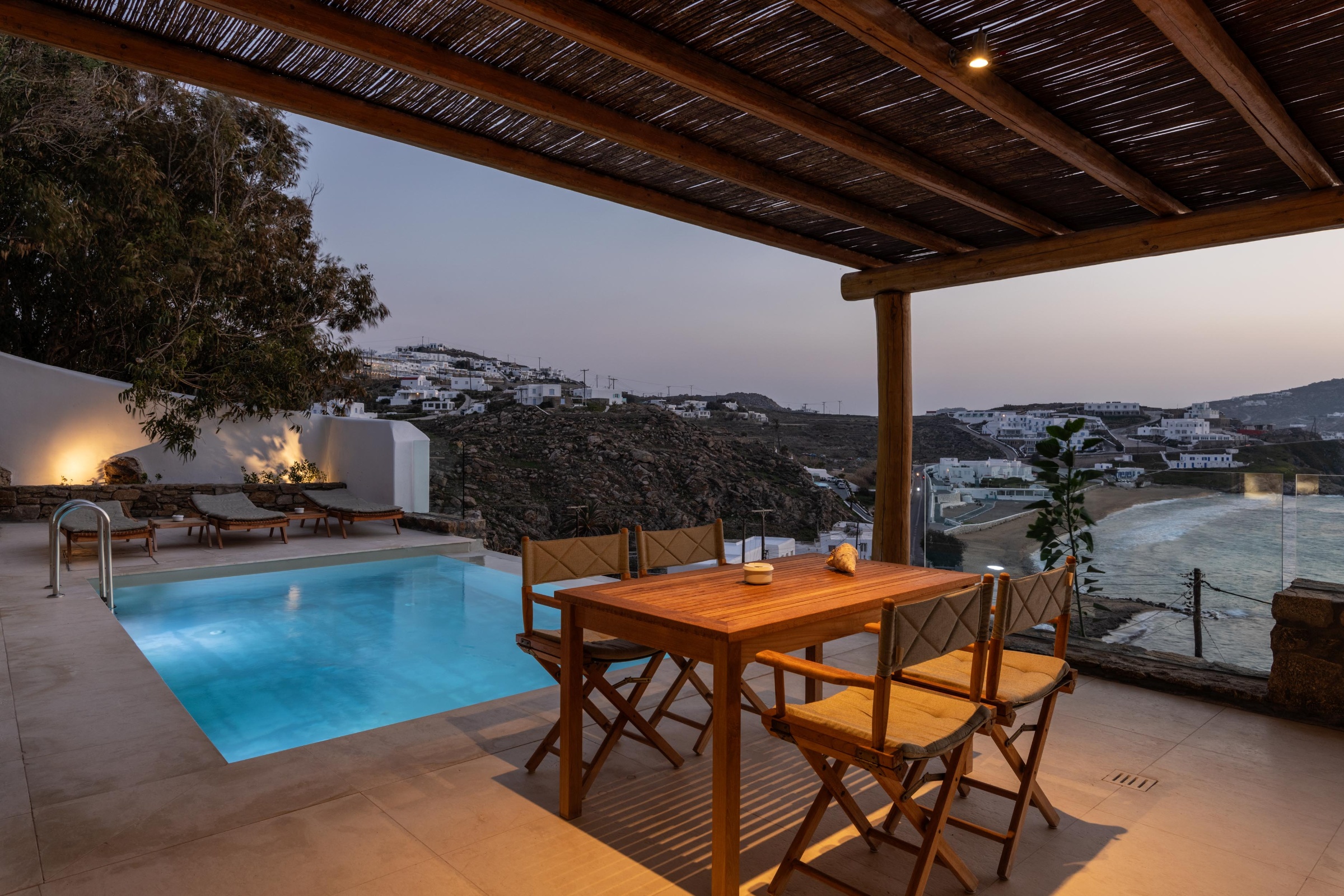 mykonos beach villas