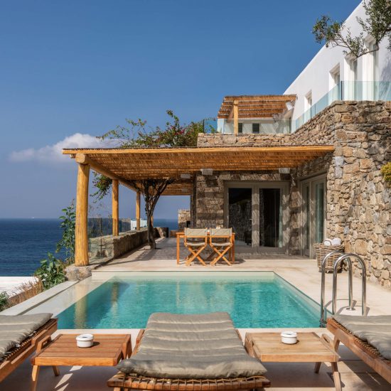 mykonos villas for large groups