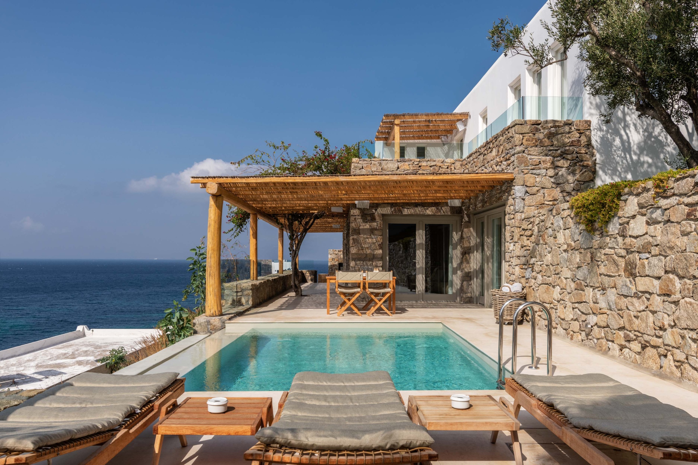 mykonos villas for large groups