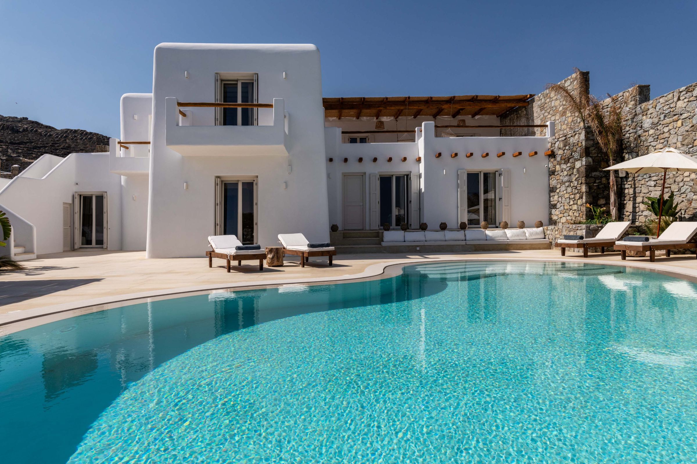 mykonos villas kanalia greece