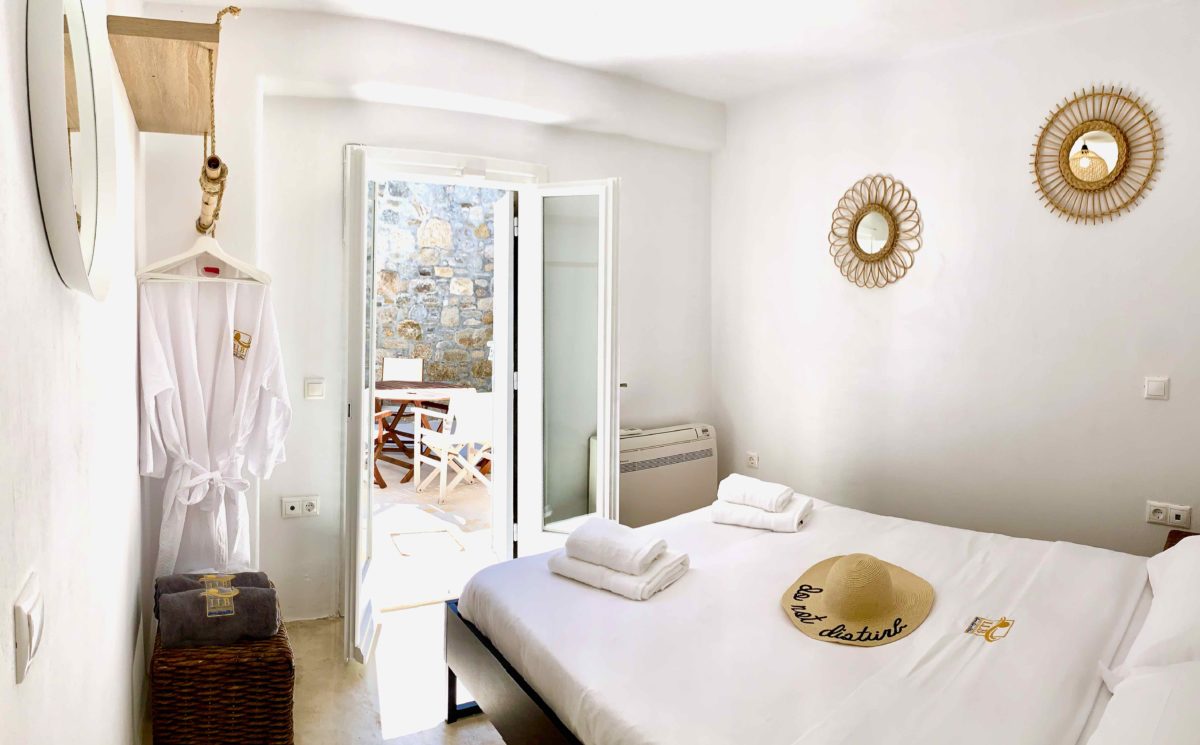 bedrooms mykonos villas