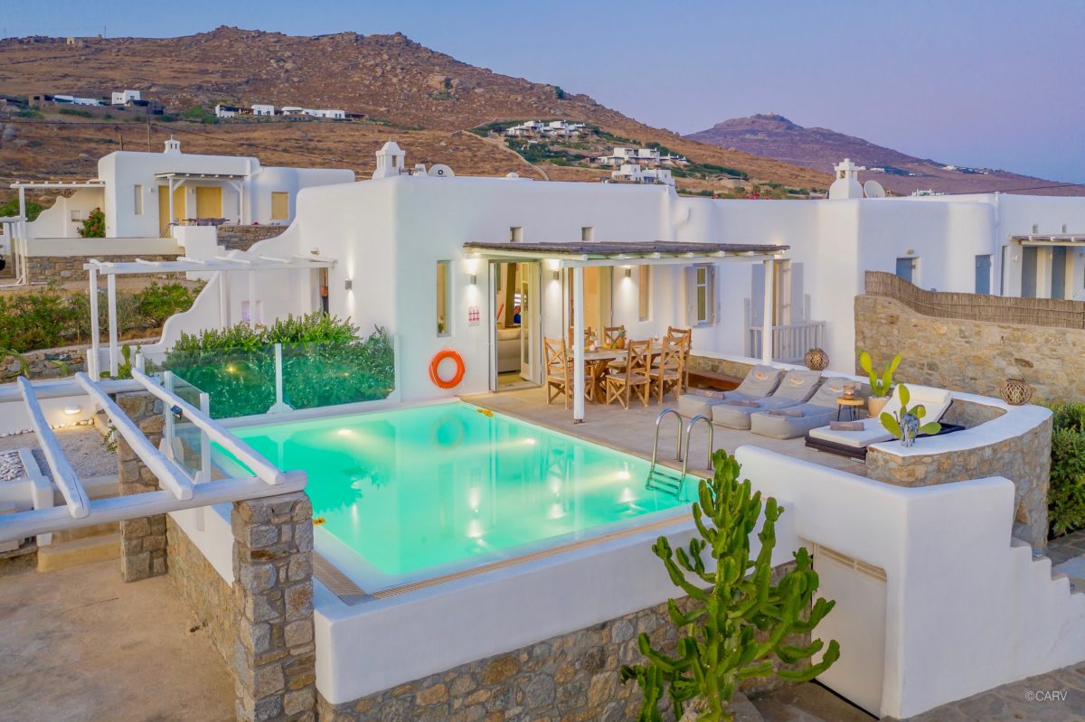 mykonos villas kalafatis