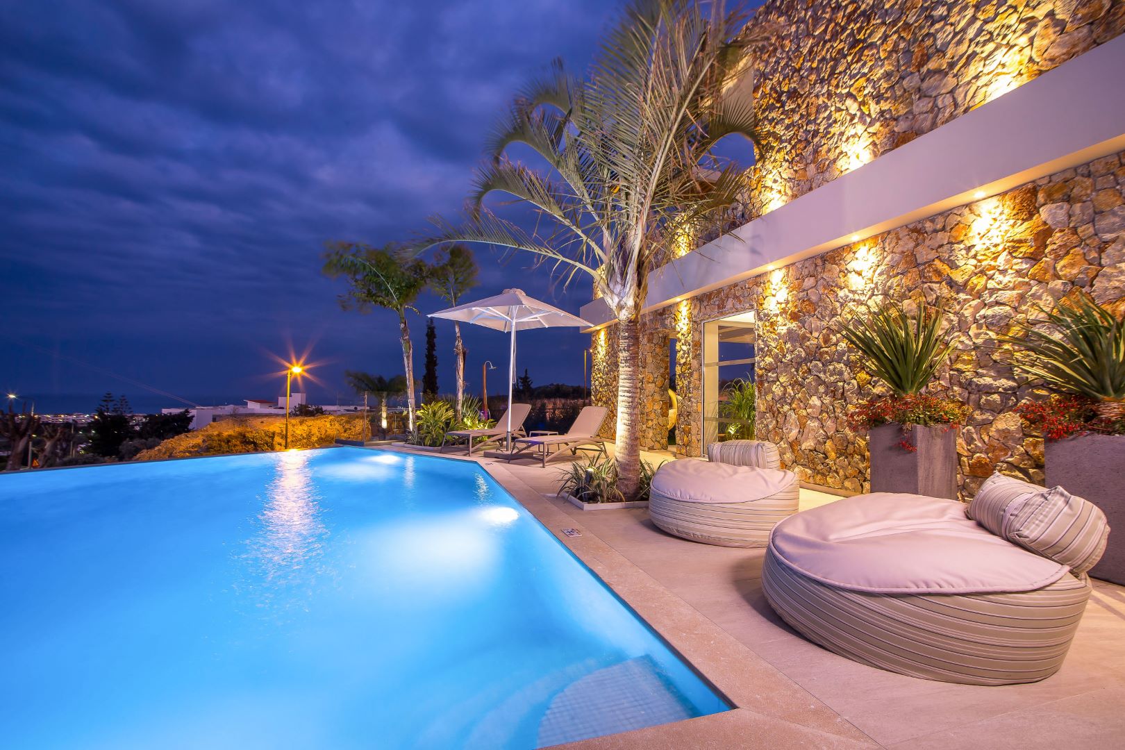 rhodes villas private pools