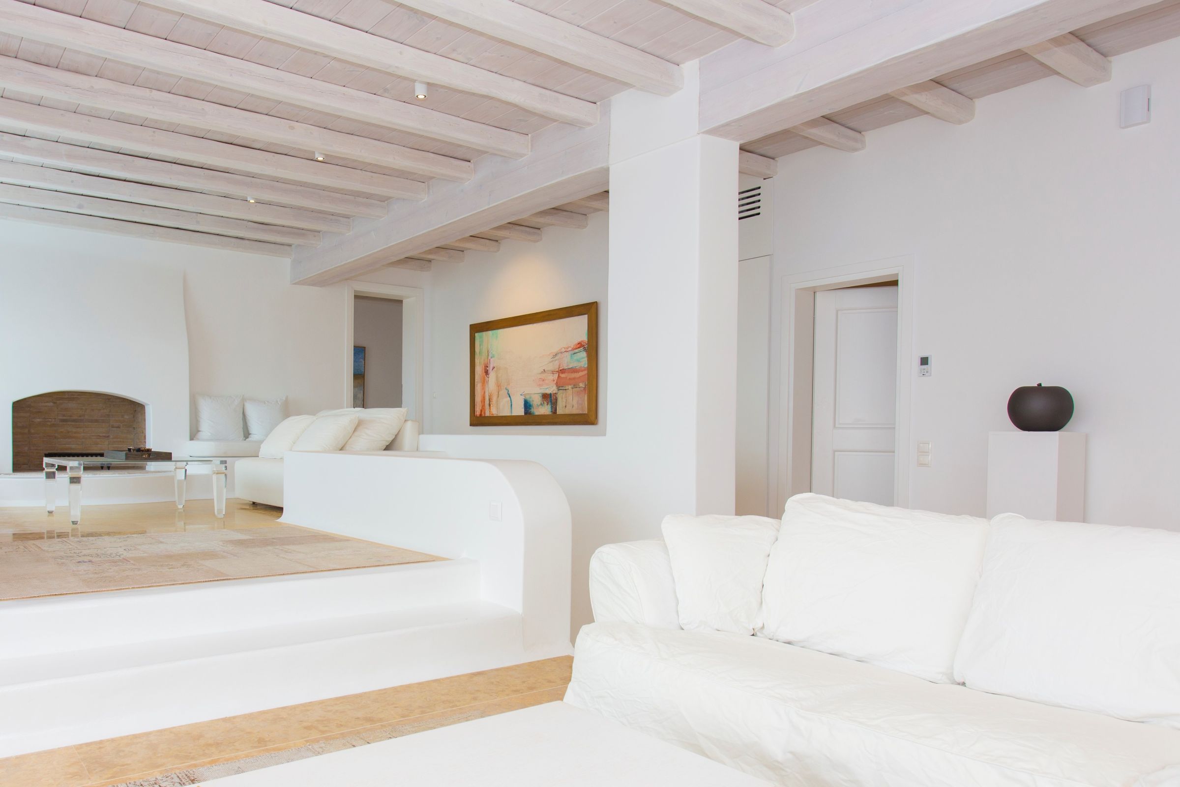 interior luxury mykonos villas