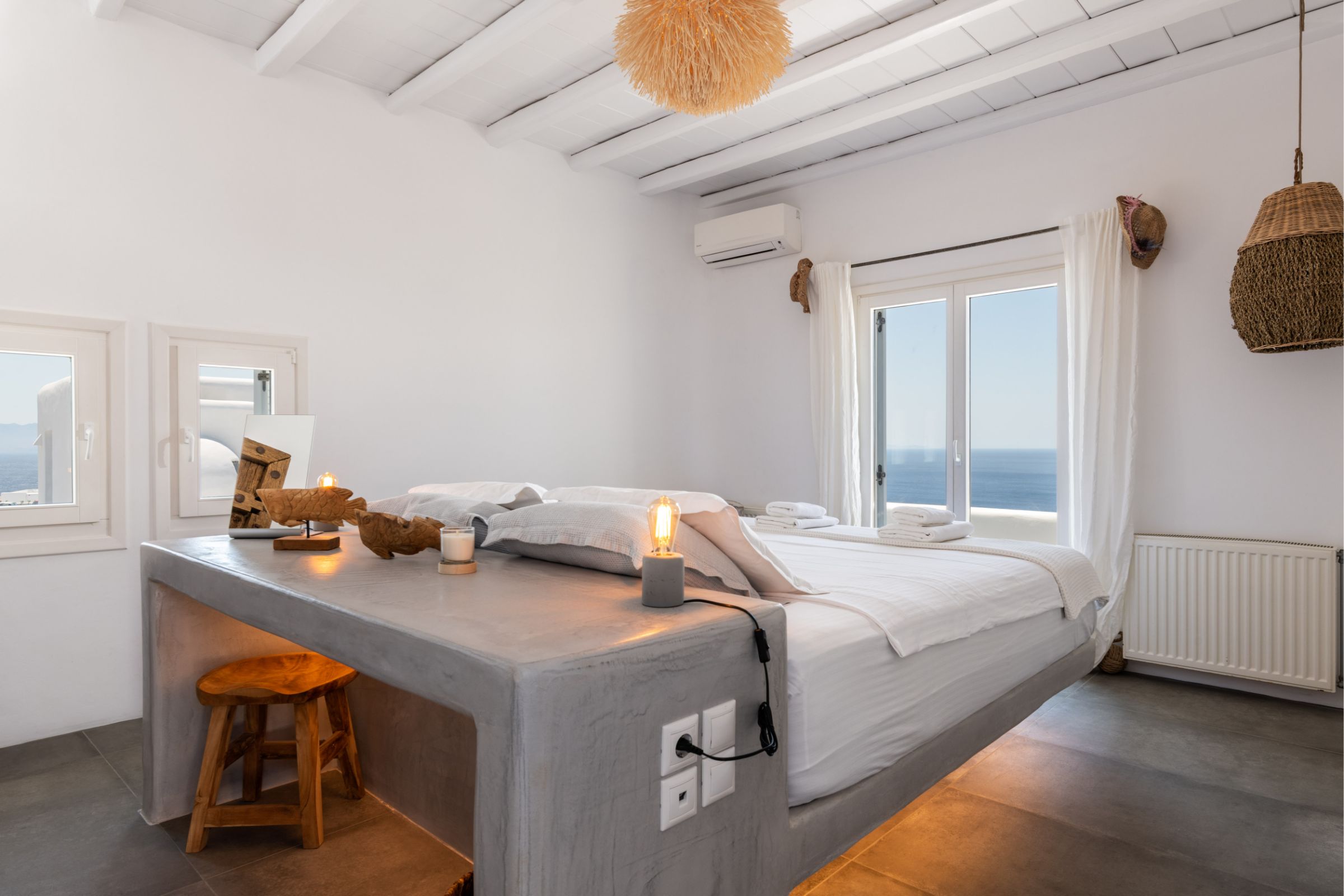 bedrooms luxury mykonos villas