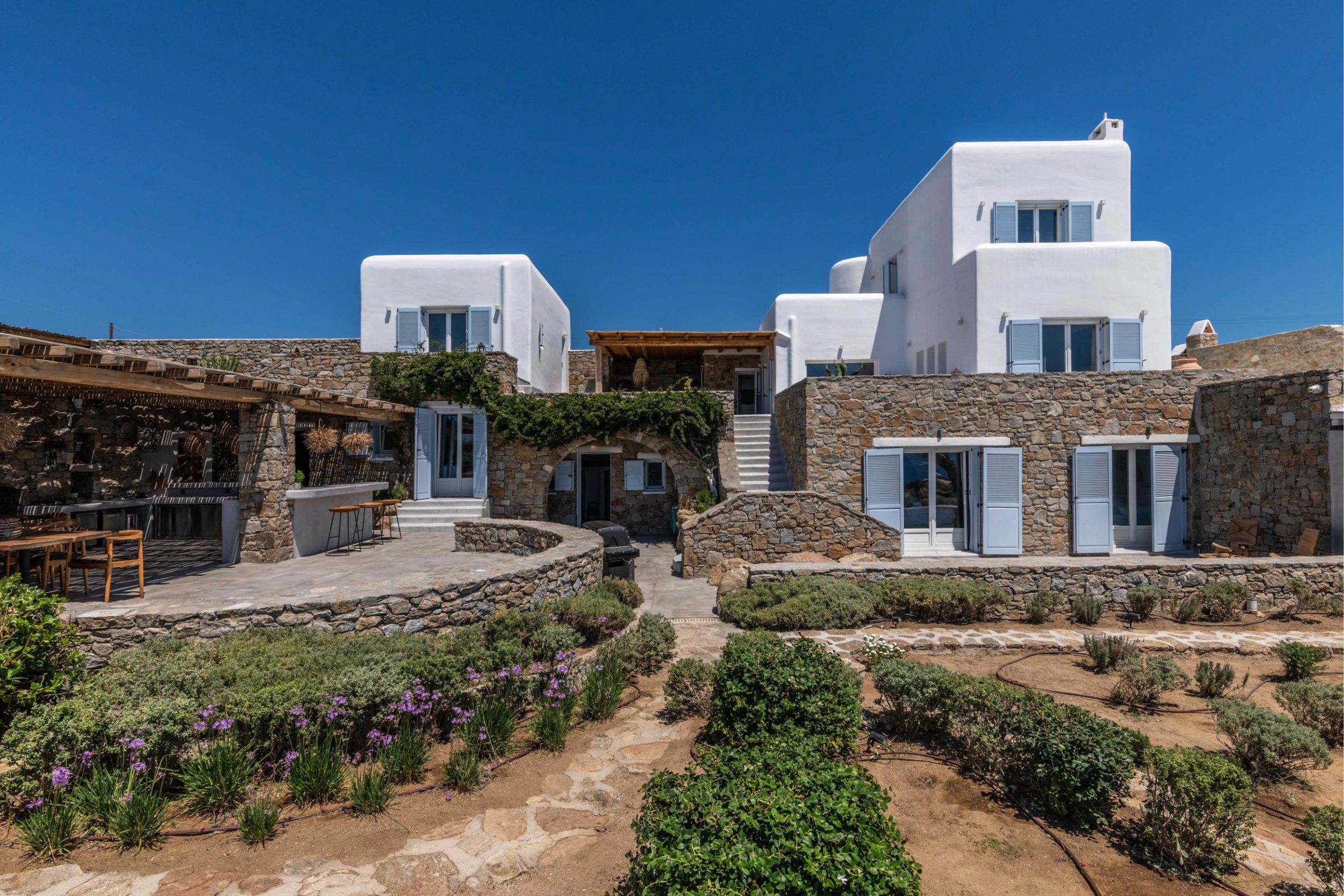 beach villas mykonos