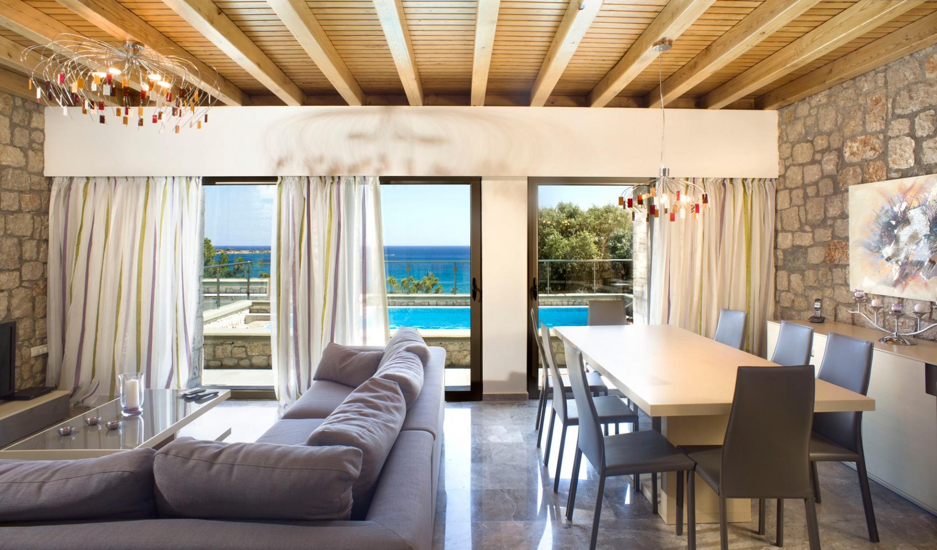 pefkos villas rhodes lounge