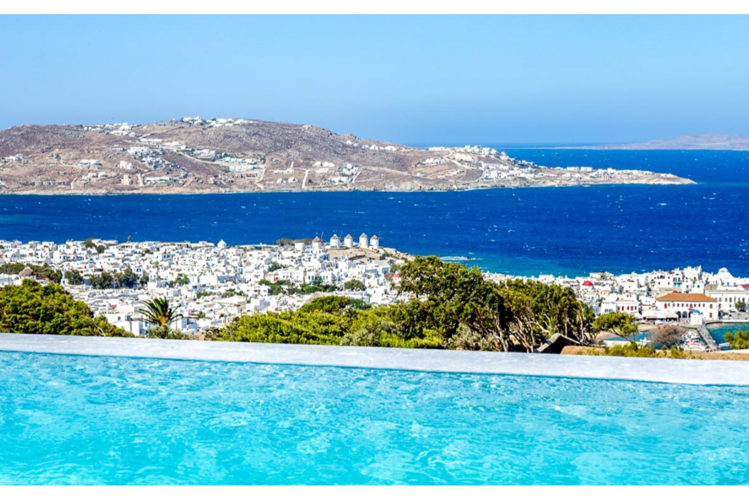 mykonos villas private pools